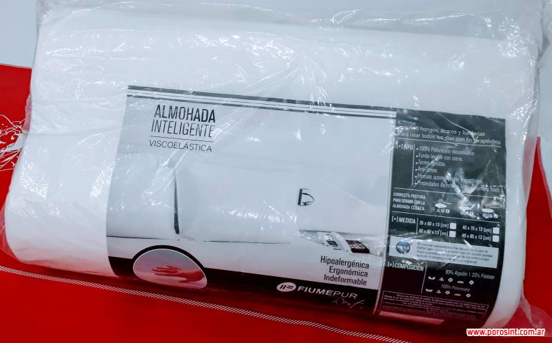 Almohada inteligente viscoelástica