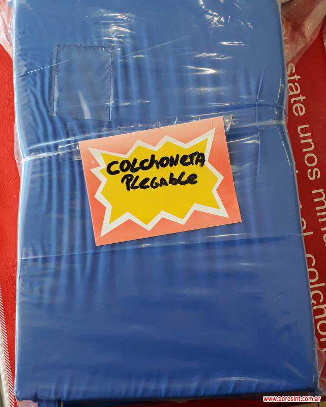 Colchoneta plegable Porosint